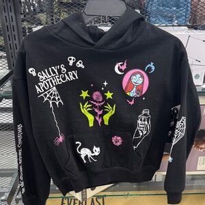 Disney Black Hoodie with Colorful Graphics